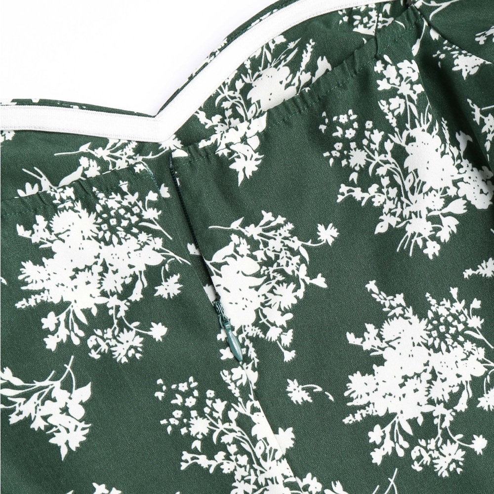 floral sweetheart mini dress - Picture 4 of 7